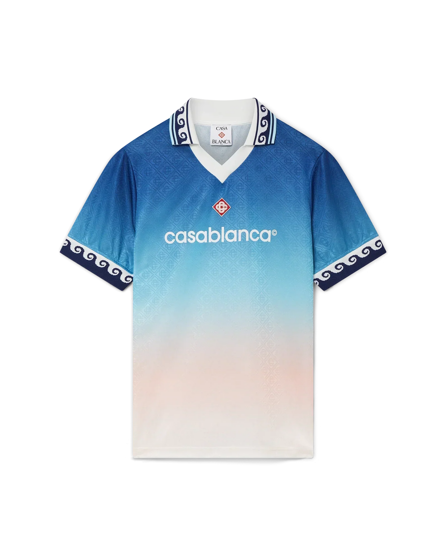 Jacquard Gradient Football Shirt