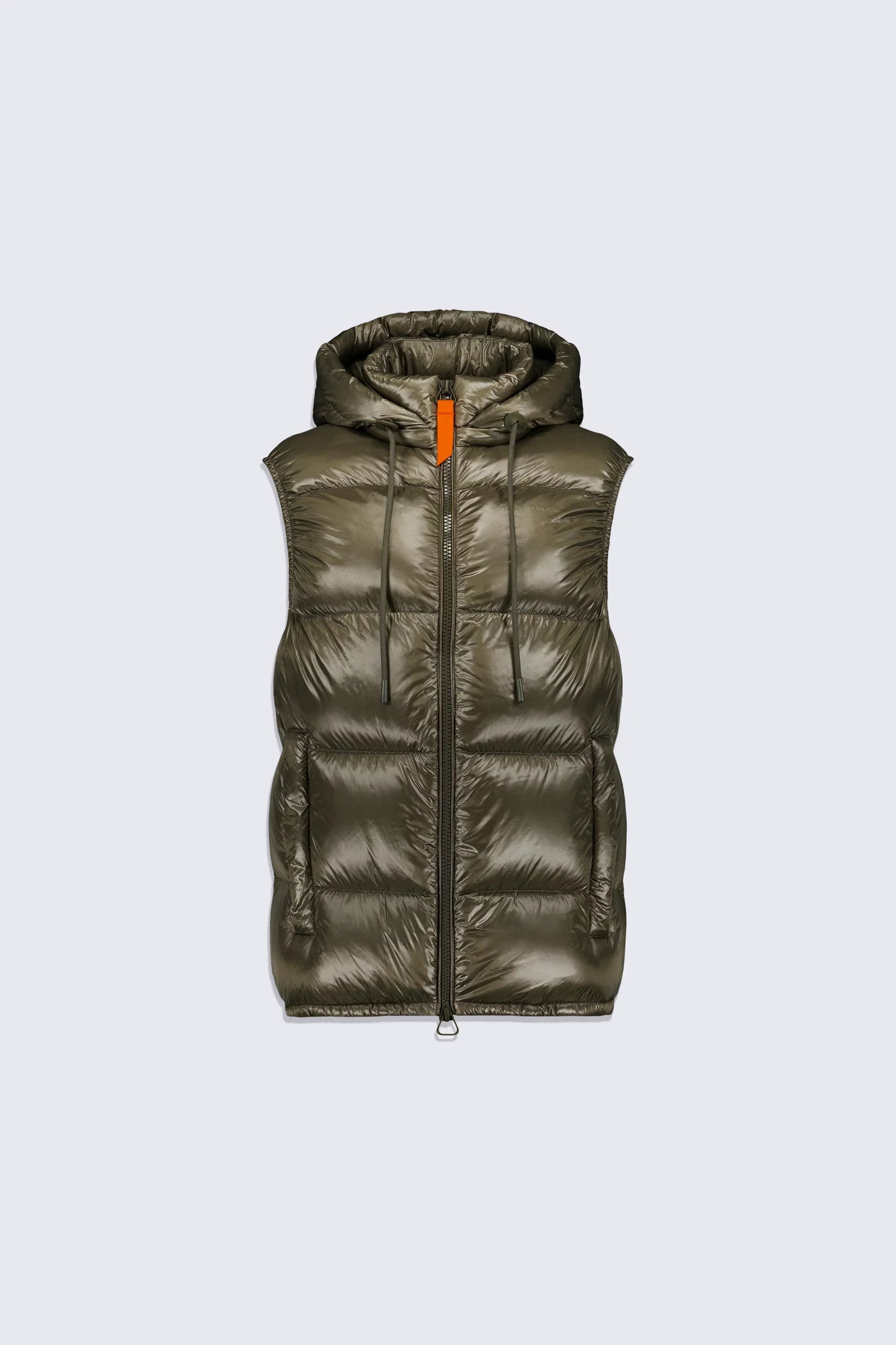 Doudoune mixte sans manches à capuche Cesar