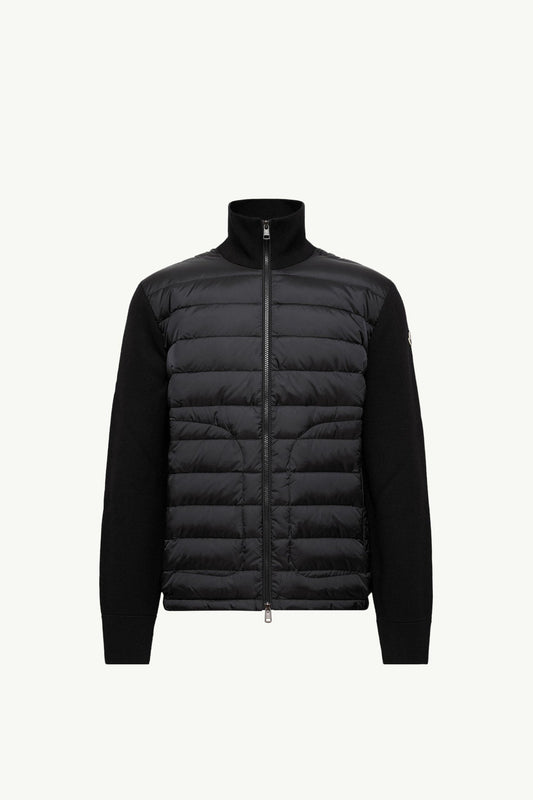 Cardigan zippé matelassé