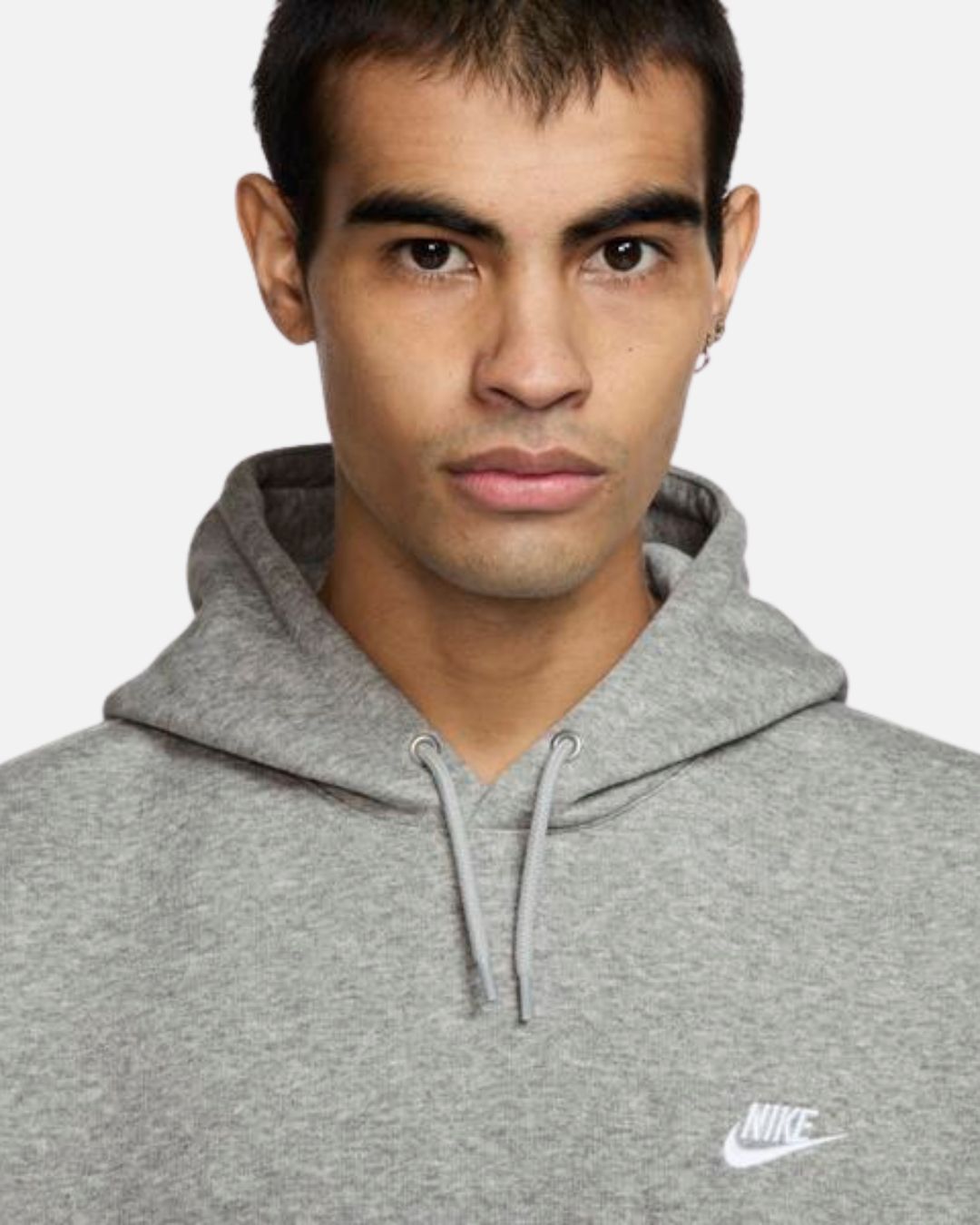 Sweatshirt à capuche Nike Club Fleece - Gris