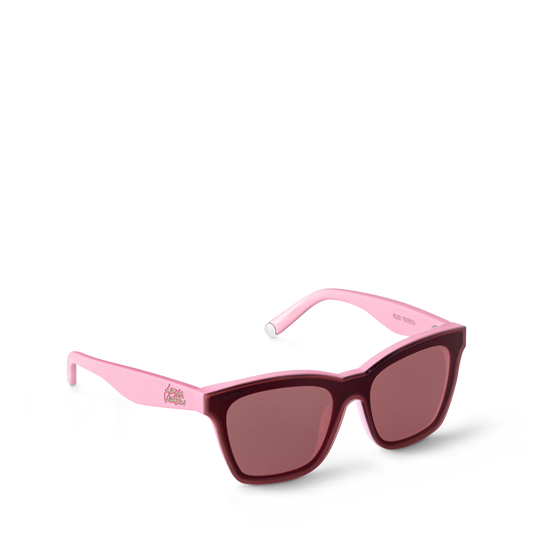 Lunettes de soleil carrées LV Script