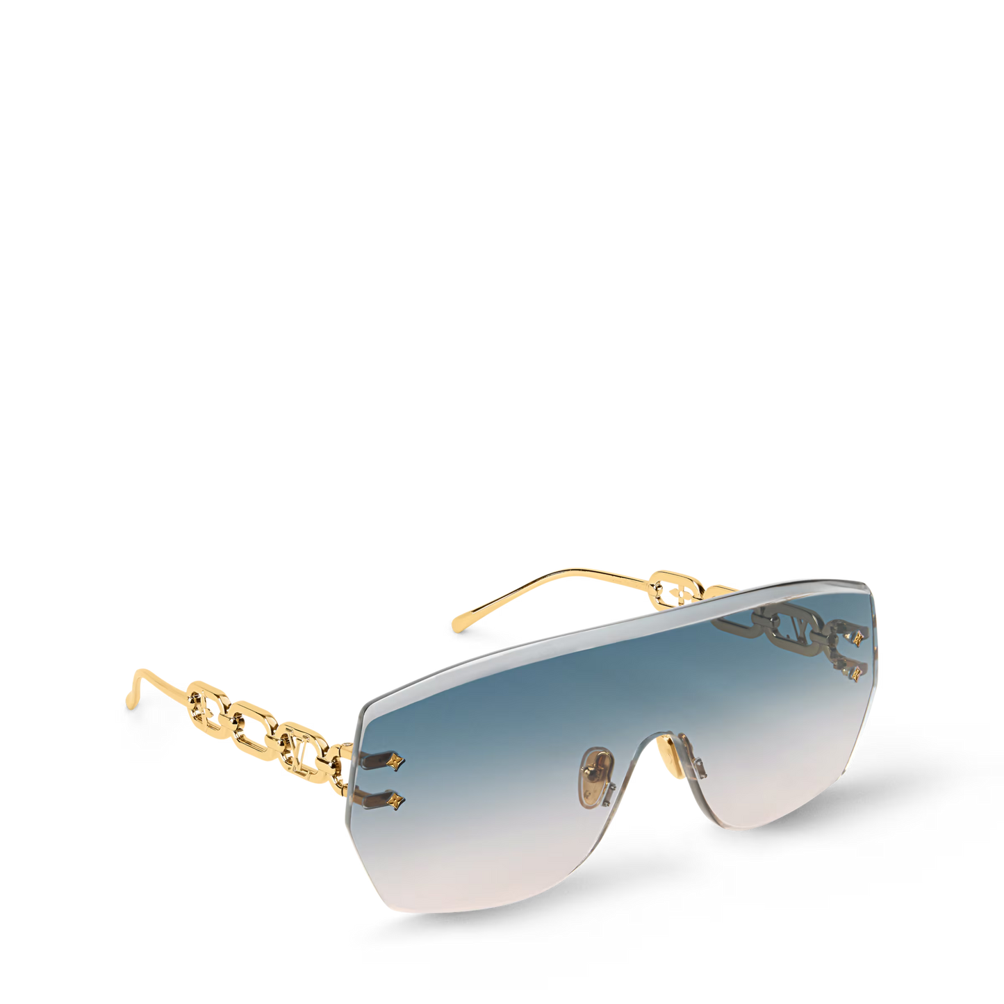 Lunettes de soleil masque LV Jewel
